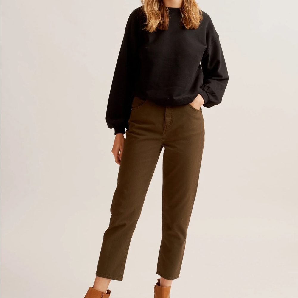 KOTN Black and Brown Women's Trousers